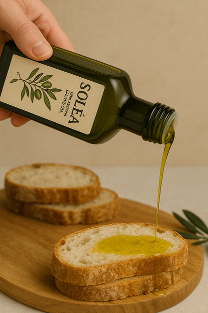 Soléa™ Cold-Pressed Extra Virgin Olive Oil – Premium Mediterranean Blend (250ml)